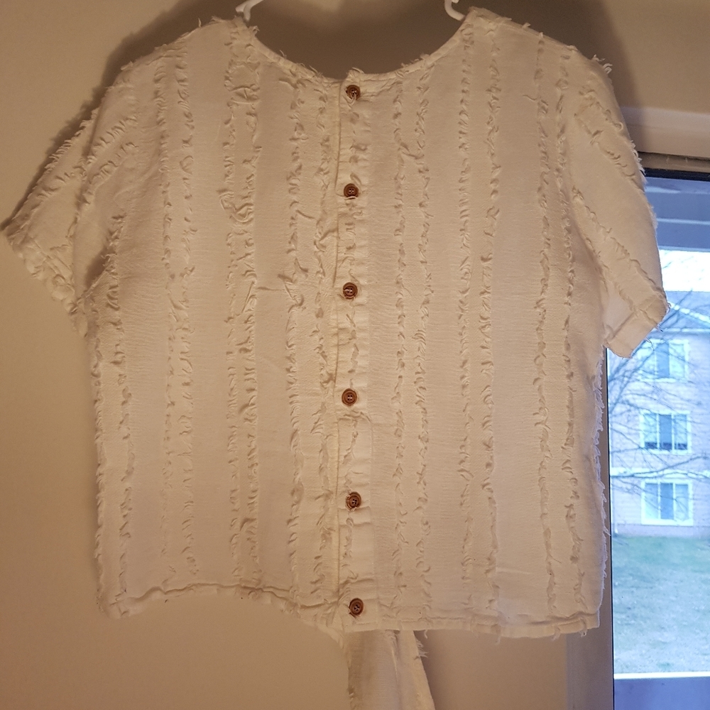 Button down white shirt